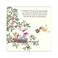 TWIGSEEDS | Card - Family Ties Are Precious Threads