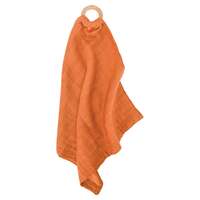ANNABEL TRENDS | Muslin Security Blanket [Colour: Rust]