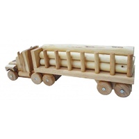 QTOYS | Wooden Log Truck