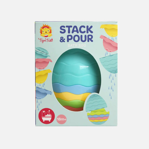 TIGER TRIBE | Stack & Pour - Bath Egg