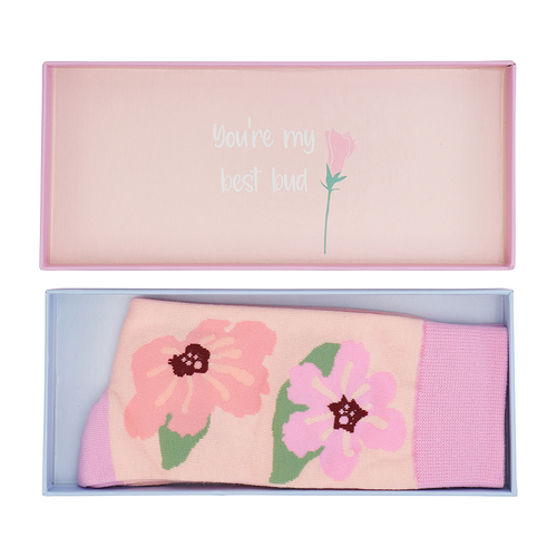 ANNABEL TRENDS | Boxed Socks – If Friends Were Flowers