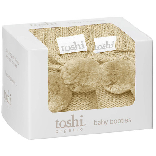 TOSHI | Organic Booties Marley - Driftwood