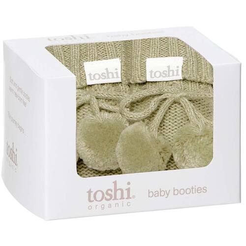 TOSHI | Organic Booties Marley - Olive