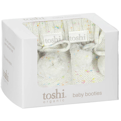 TOSHI | Organic Booties Marley - Snowflake