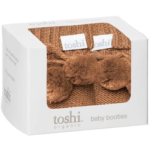 TOSHI | Organic Booties Marley - Walnut