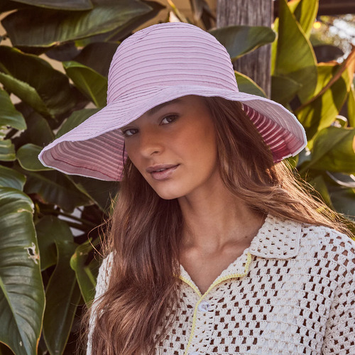 RIGON | Endless Summer Ladies Resort Hat - Dusty Pink