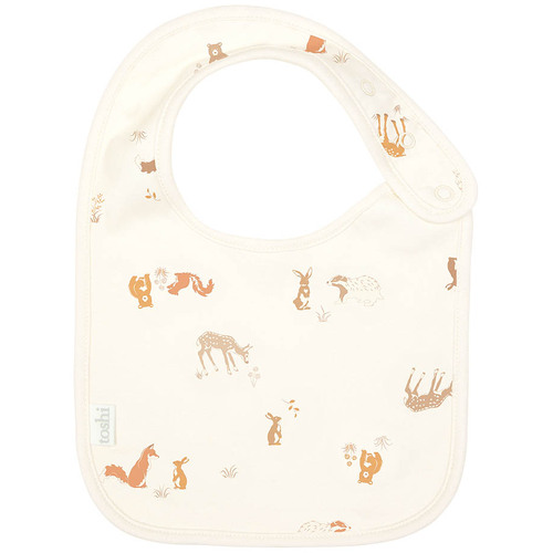 TOSHI | Baby Bib Classic - Enchanted Forest Feather