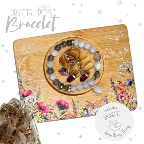 LISA POLLOCK | Fossil Agate Crystal Bracelet Gift Set