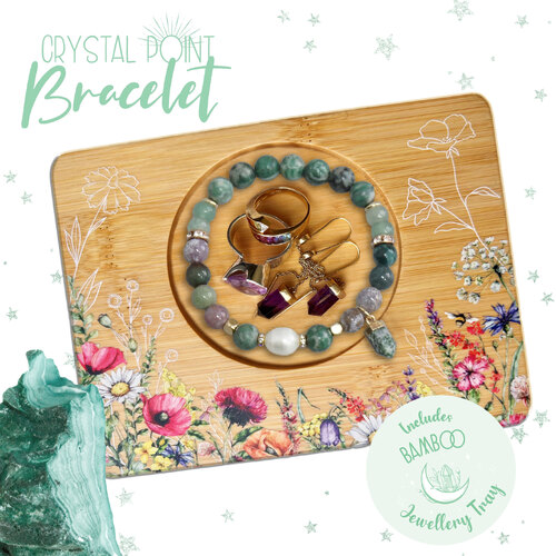 LISA POLLOCK | Indian Agate Crystal Bracelet Gift Set
