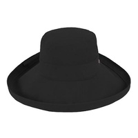 KOORINGAL | Noosa Ladies Upturn Hat - Black