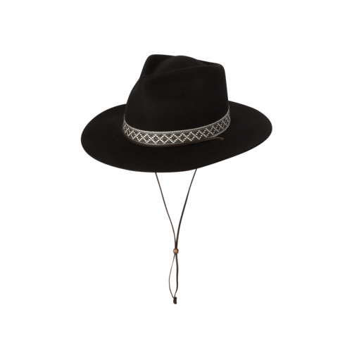 KOORINGAL | Phoenix Ladies Wide Brim Hat - Black