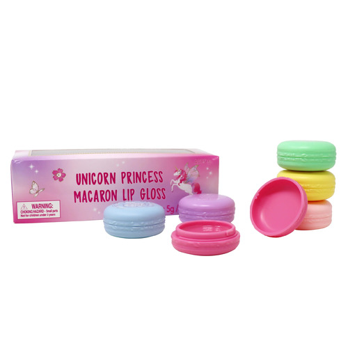 PINK POPPY | Unicorn Princess Macaron Lip Gloss - 6 Piece Assortment