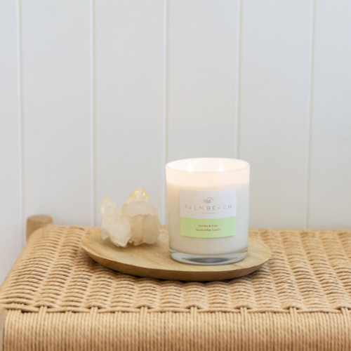 PALM BEACH | Jasmine & Lime Scented Candle 420g