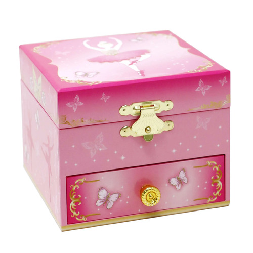 PINK POPPY | Butterfly Ballet Small Musical Jewellery Box