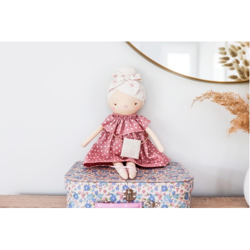 ALIMROSE | Piper Doll 43cm Pink Spot