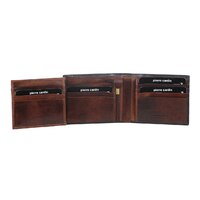 PIERRE CARDIN | Italian Leather Mens Two Tone Bi Fold Wallet