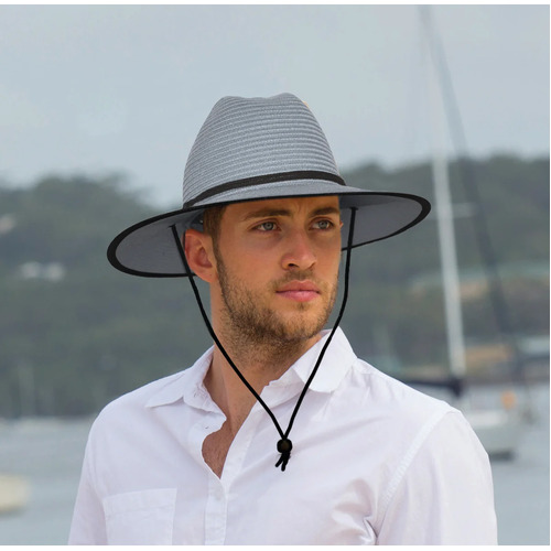 RIGON | Dan's Surf Hat - Light Grey