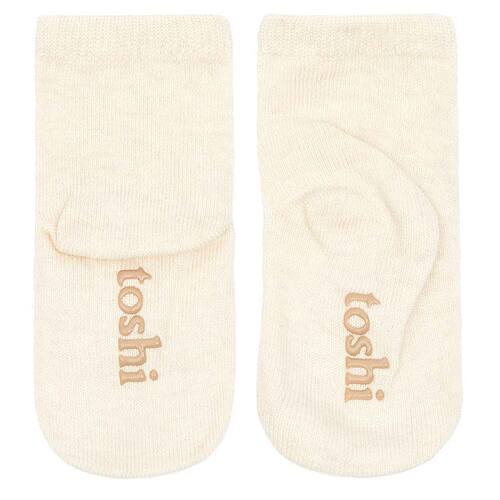 TOSHI | Dreamtime Organic Ankle Socks - Feather 