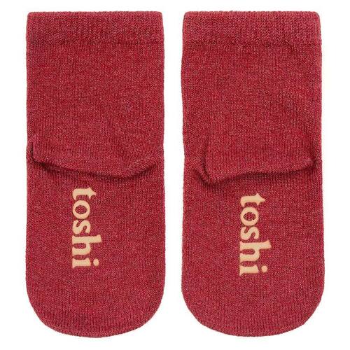 TOSHI | Dreamtime Organic Ankle Socks - Rosewood 