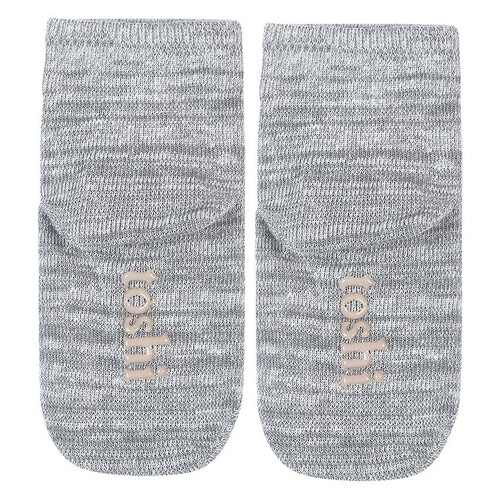 TOSHI | Organic Marle Ankle Socks - Pebble