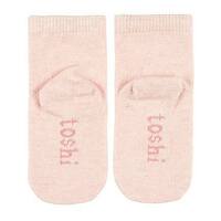 TOSHI | Dreamtime Organic Baby Socks - Peony