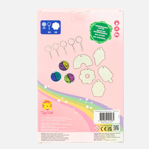 TIGER TRIBE | Glitter Goo Craft Set - Bag Charms