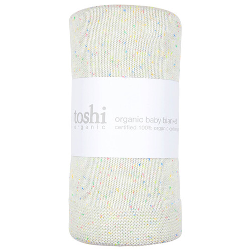 TOSHI | Organic Blanket Snowy - Snowflake