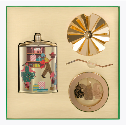 GLASSHOUSE | Christmas Candle & Spinning Carousel Gift Set