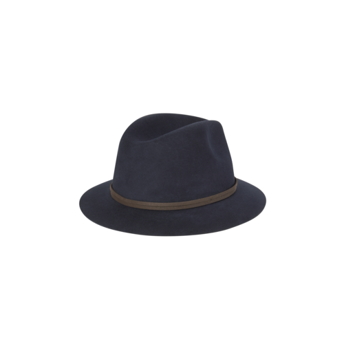 KOORINGAL | Matilda Ladies Mid Brim Wool Hat - Navy [small]