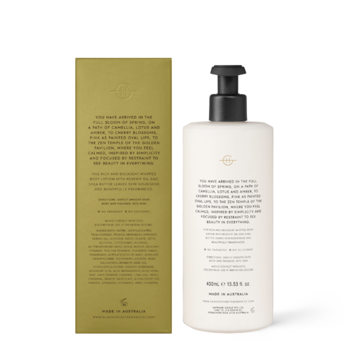 GLASSHOUSE | Kyoto in Bloom - Body Lotion