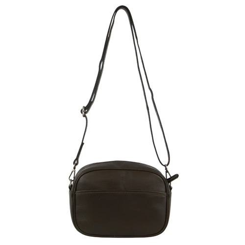 MILLENI | Ladies Nappa Leather Cross-Body Bag/Clutch - Grape Leaf