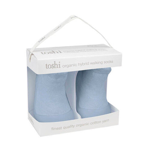 TOSHI | Organic Hybrid Walking Socks - Dreamtime Seabreeze