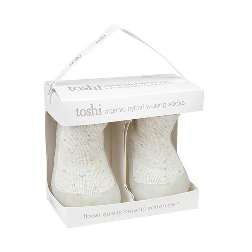 TOSHI | Organic Hybrid Walking Socks Dreamtime - Snowflake