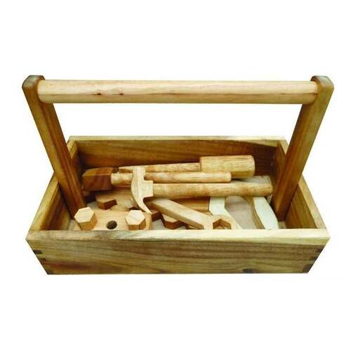 QTOYS | Wooden Tool Play Set