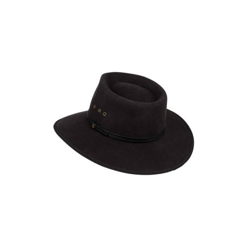 KOORINGAL | Woodbury Unisex Drover Hat - Black