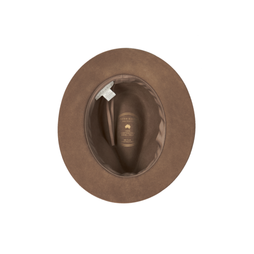 KOORINGAL | Matilda Ladies Mid Brim Wool Hat - Chocolate [Size Small}