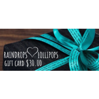 Raindrops and Lollipops Gift Card