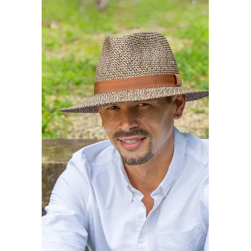 RIGON | Rowan Unisex Fedora - Brown