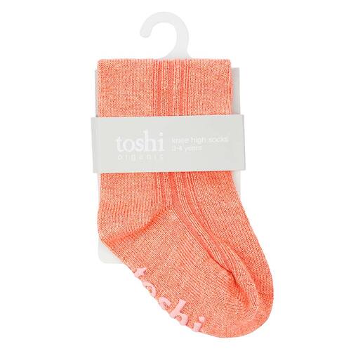 TOSHI | Dreamtime Organic Knee Socks - Coral