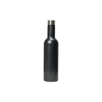 Wine Bottle - Double Walled [Colour: Gunmetal Grey]