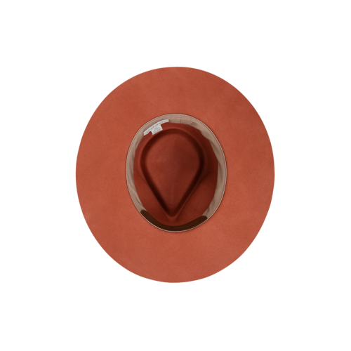 KOORINGAL | Cara Womens Wide Brim Fedora - Terracotta