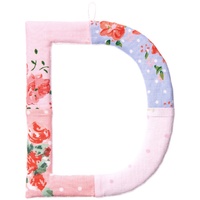 TOSHI | Fabric Covered Letters A-Z - Rose