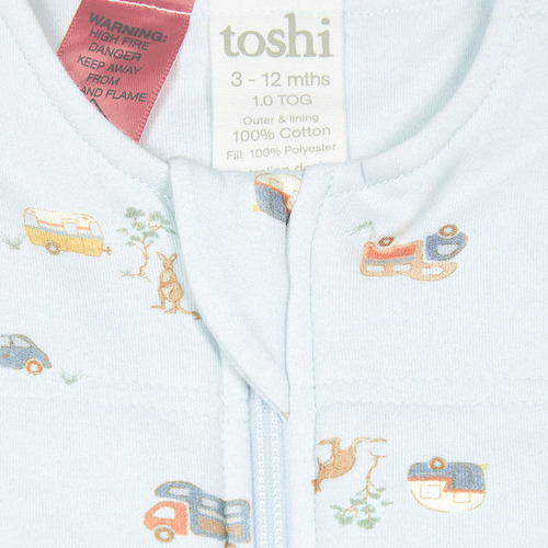 TOSHI | Baby Sleep Bag Cocoon 2.5 TOG - Road Trip Dusk