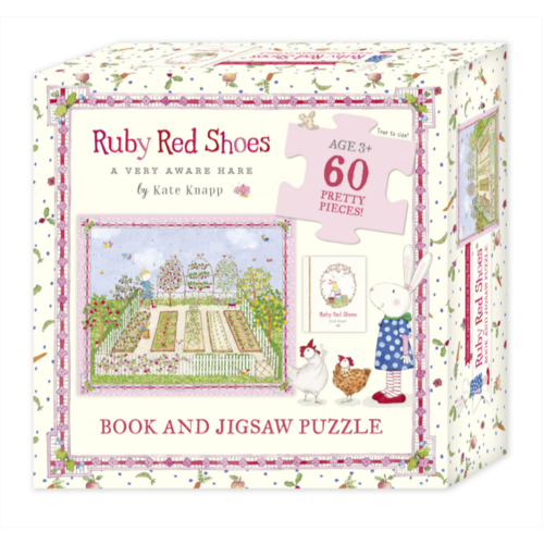 RUBY RED SHOES | Book &amp; Jigsaw Puzzle Set