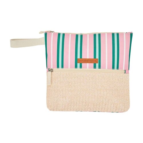 Beach Wet Pouch - Rattan Detail