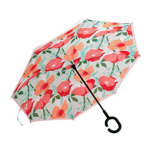 ANNABEL TRENDS | Reversible Umbrella - Sherbet Poppies