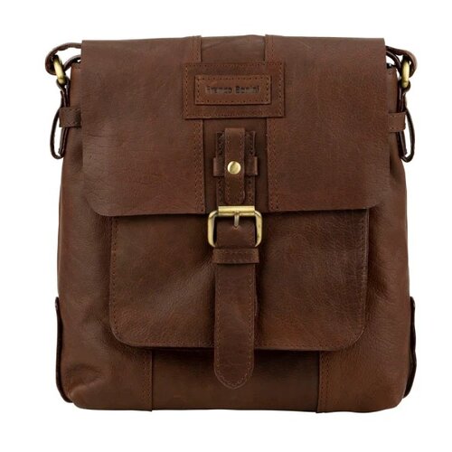 FRANCO BONINI | Vintage Men&#39;s Bag -Cognac
