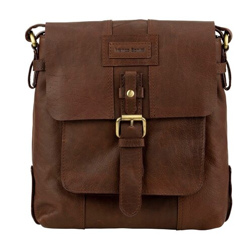 Franco Bonini Ray Leather Satchel – Brown
