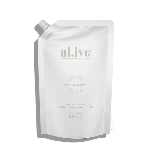 AL.IVE BODY | 1 Ltr Wash Refill - Mango & Lychee