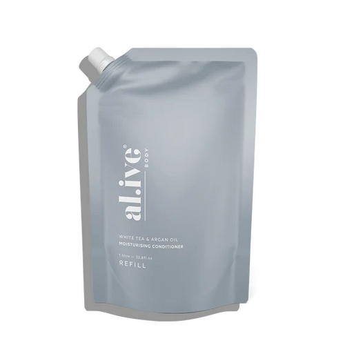 AL.IVE BODY | 1 Ltr Conditioner Refill - White Tea &amp; Argan Oil